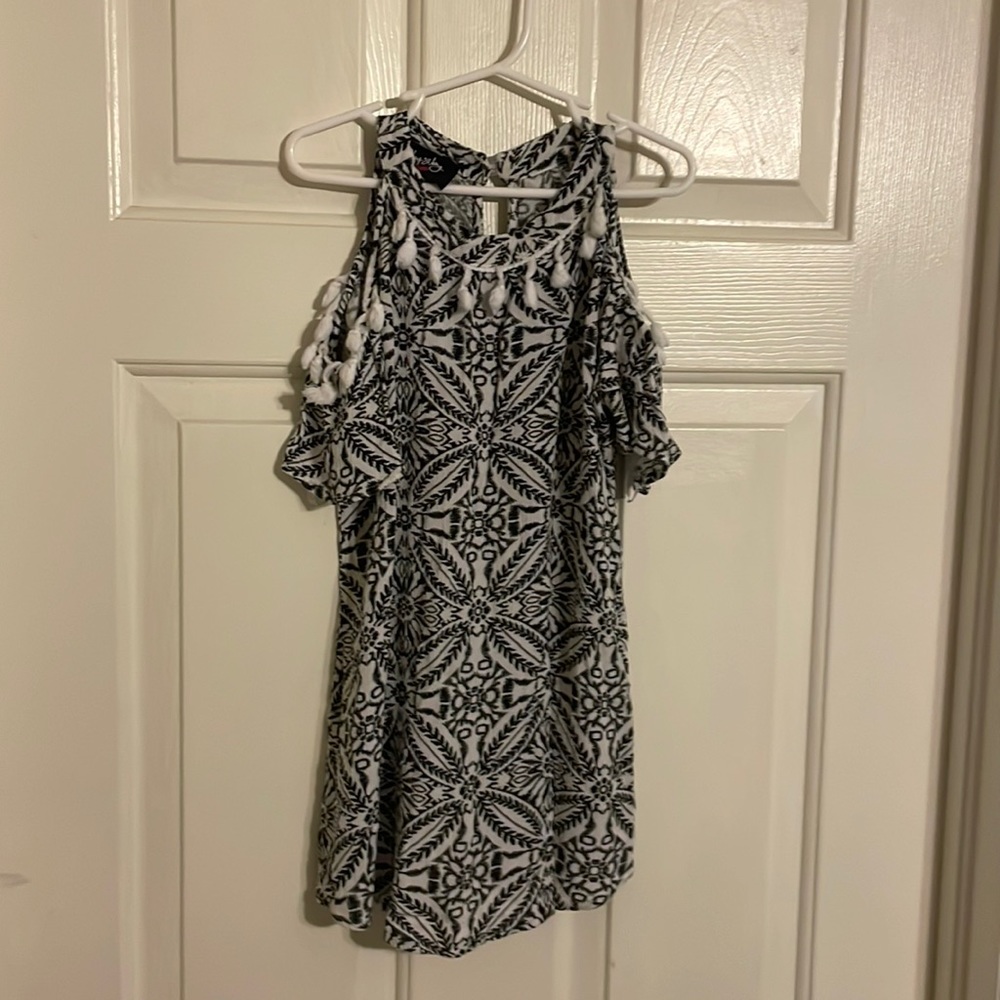 Black and white dress kids
